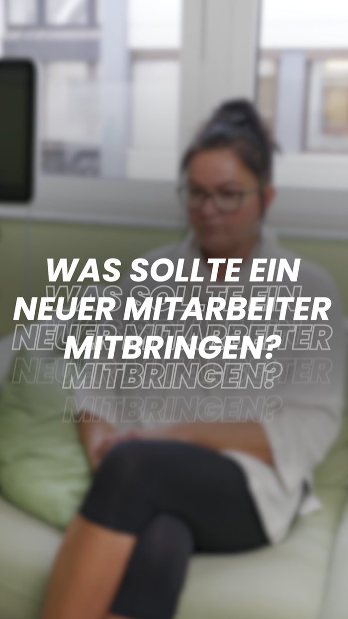Video: Was sollte ein neuer Mitarbeiter mitbringen?
