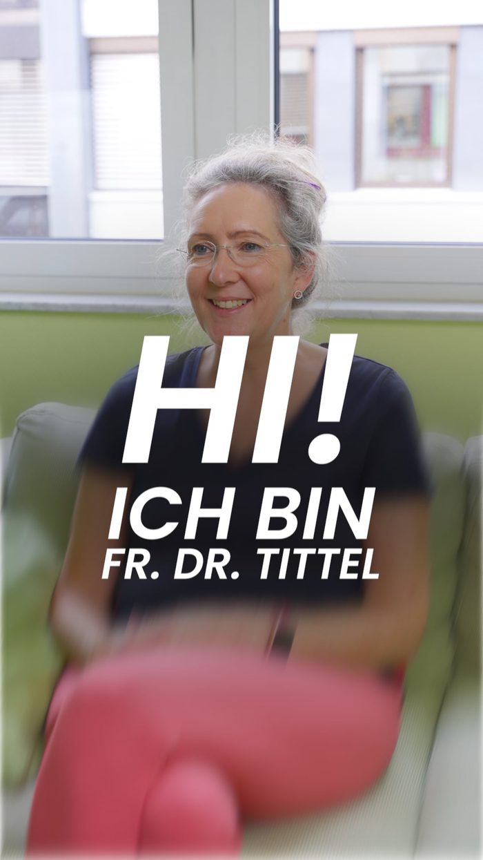 Dr. Eva-Martina Tittel stellt sich vor